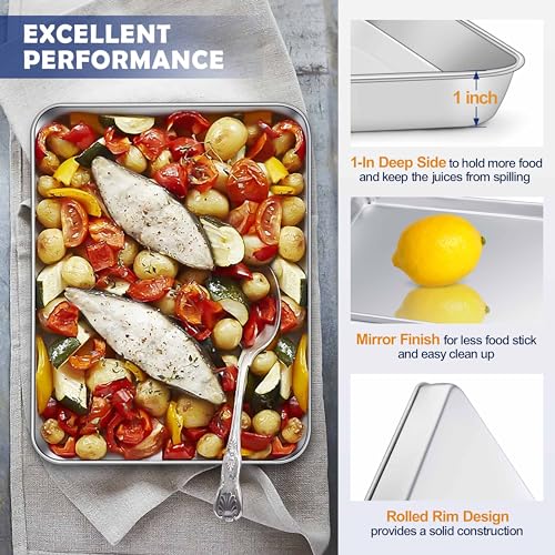 12.5” Baking Sheet Pan with Rack (12.5")