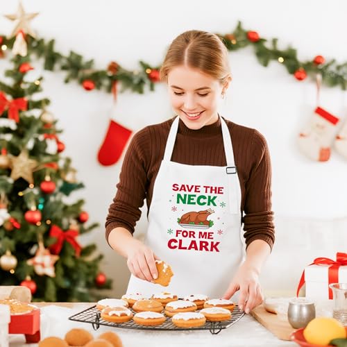 Christmas Matching Aprons for Couples (Christmas Holiday C)