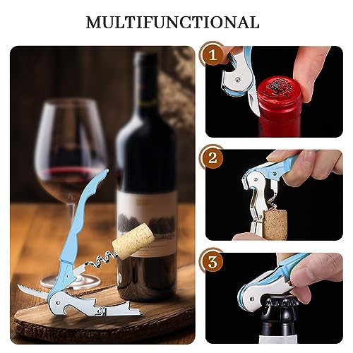 2 Pack Wine Opener (Sky Blue)