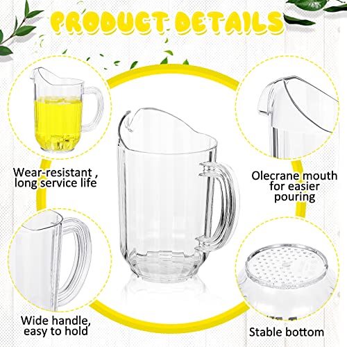 20 Pcs Plastic Water Pitchers (Classic)