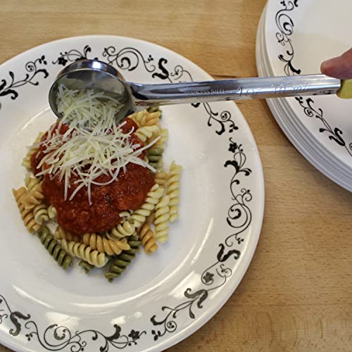 1 oz Solid Stainless Steel Portion Control Ladle Spoodle (1 Ounce Solid)