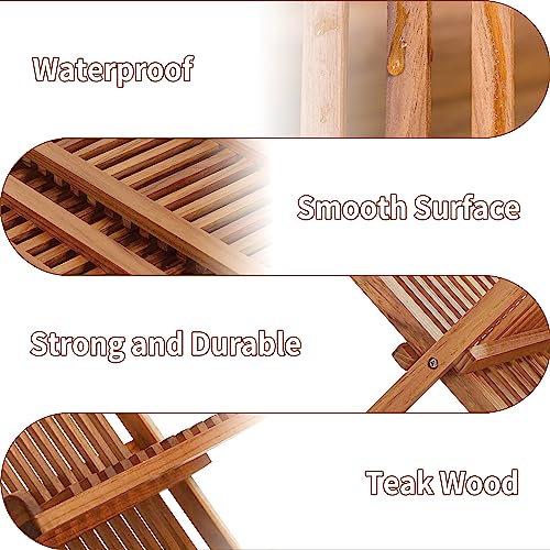 Teak Wood Dish Drying Rack (2 Tier-Compact)