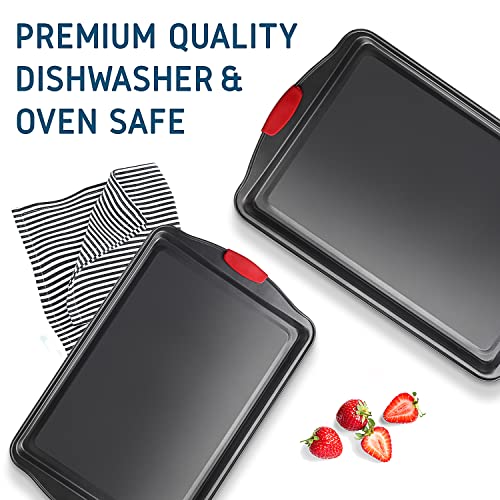 Nonstick Baking Sheet Set (2-Piece Set / Black)