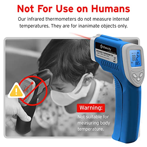Infrared Thermometer Laser Temperature Gun (Advanced / Blue)