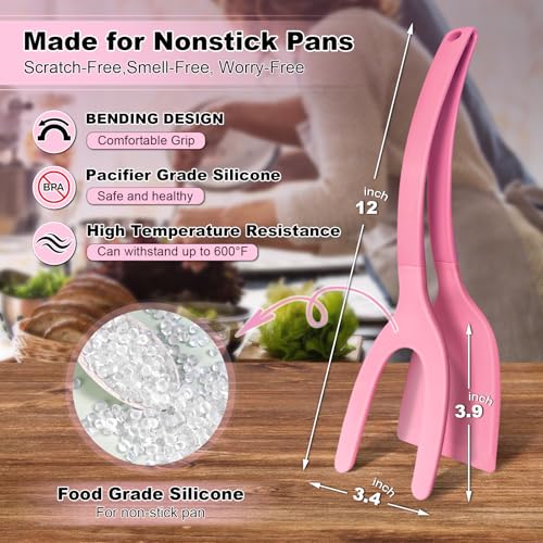 Silicone Spatulas (Pink)