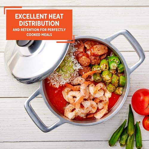 5.8qt H. Cajun Cast Aluminum Dutch Oven (5.8 Quarts)