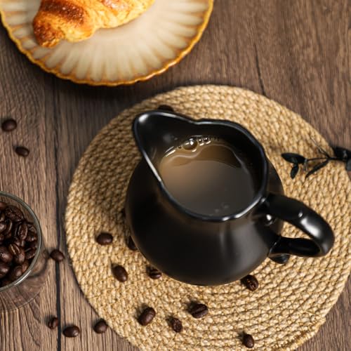 Retro Ceramic Creamer with Handle