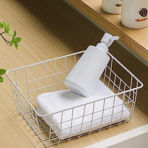 Small Soap Dispenser for Bathroom and Kitchen (White)