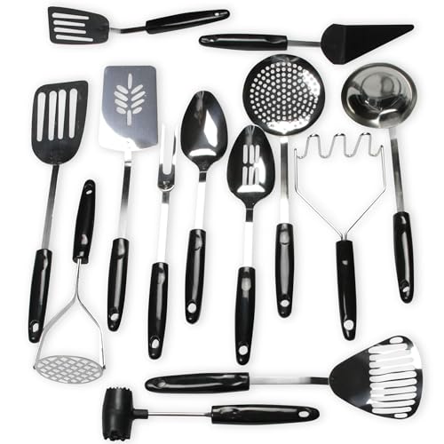 13 Piece Select Stainless Steel Kitchen Tool Set (13 Piece Kitchen Tool and Utensil Set / 13 Piece Set)