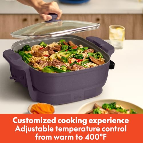 Fits Anywhere SAUTE Make & Take Skillet (12" x 12" / Plum)