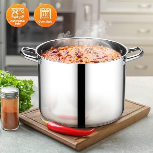 16 Quart Stainless Steel Pot (16 Quarts)