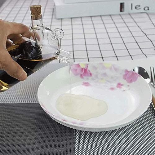 Olive Oil and Vinegar Dispenser Cruet Bottles (2.5 Ounces)