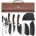 Butcher Knife Set (9 Pcs)
