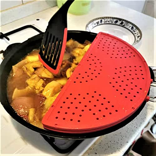 Foldable Silicone Splatter Screen