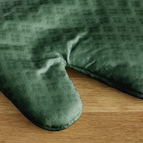 Asteroid Oven Mitt Set (7"x12.5" / Dark Green)