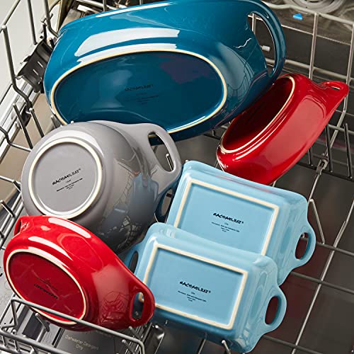Solid Glaze Ceramics Au Gratin Bakeware (Red)