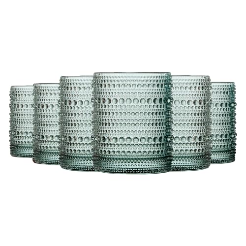 Sage Green Hobnail Drinking Tumbler (Green)
