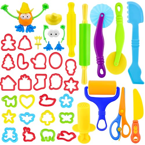 Dough Tools for Kids (40pcs)