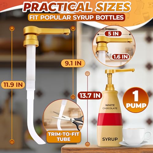 Sauce Pump Dispenser (Gold 1-pack)
