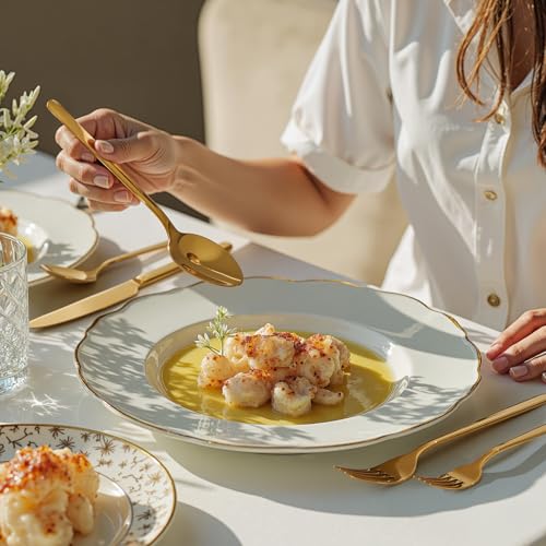 Gold Silverware Set (20 Piece / Gold)