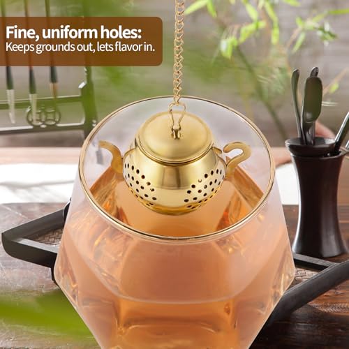 2 Pack Tea Infusers with Spoon