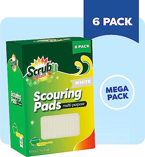Multi Purpose Scouring Pad by Scrub (6 Pack)