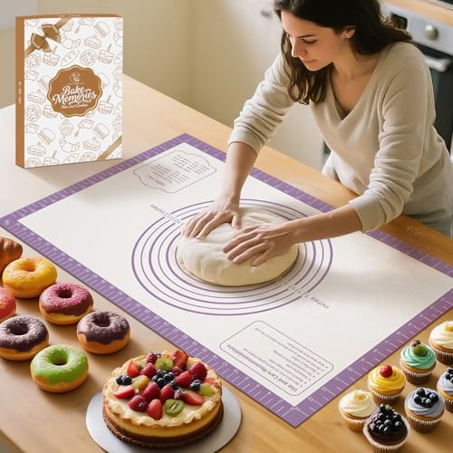 Non Stick Pastry Mat (Purple / 32"L x 24"W)