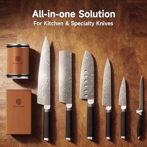 Rolling Knife Sharpener with Diamond & Ceramic Disc (Premium Kit)