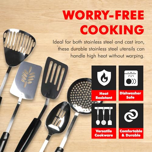 13 Piece Select Stainless Steel Kitchen Tool Set (13 Piece Kitchen Tool and Utensil Set / 13 Piece Set)
