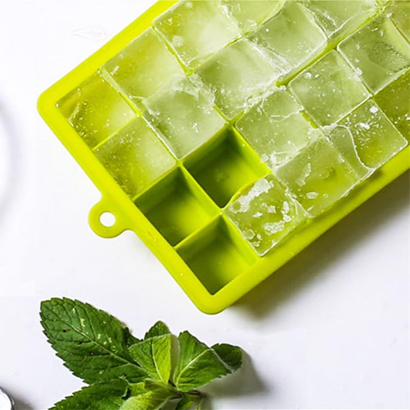 Ice Cube Tray with Lid and Bin