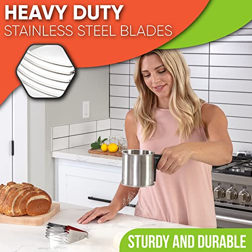 Medium Dough Blender Hand Tool (Red / 3" Medium)