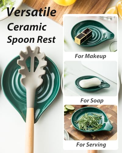 Spoon Rest for Stove Top (Green)