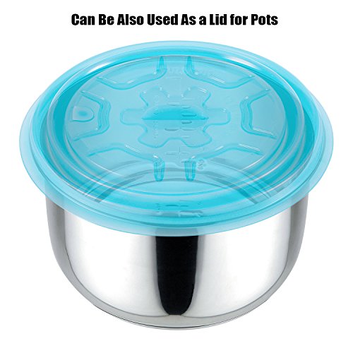 Collapsible Silicone Microwave Plate Cover Splatter Guard (11" / Blue)