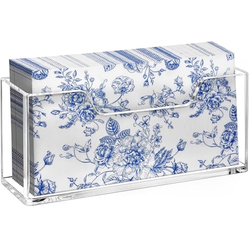 Clear Acrylic Vertical Guest Towel Holder (Clear Guest Towel Holder (Large))