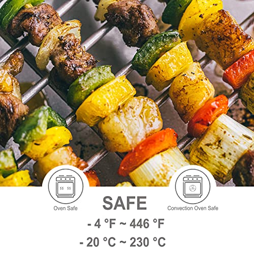 Roasting Pan with Rack (04 - 11.2" x 11.2" x 1.4" Shallow)