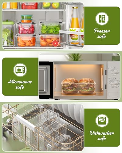 40 Piece Food Storage Containers with Lids (40 Piece)
