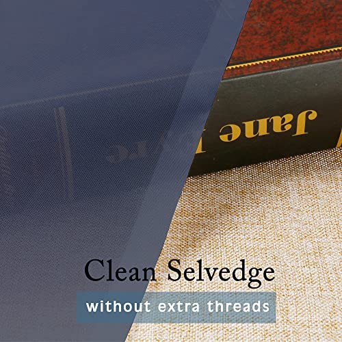 Blue Sheer Curtains (Navy Blue / 42"W x 84"L (Pack of 2))