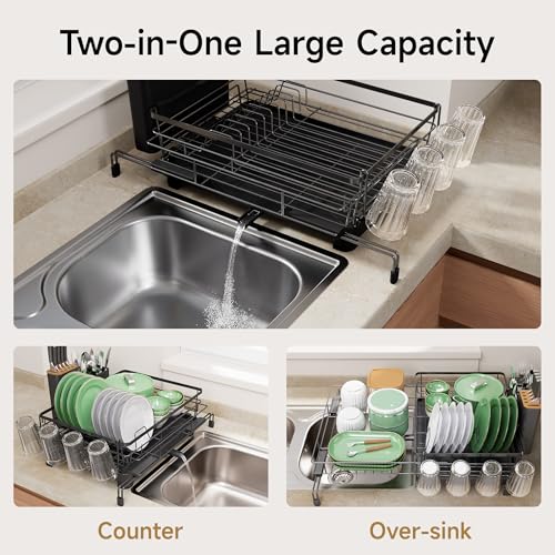 Dish Drying Rack (Black)
