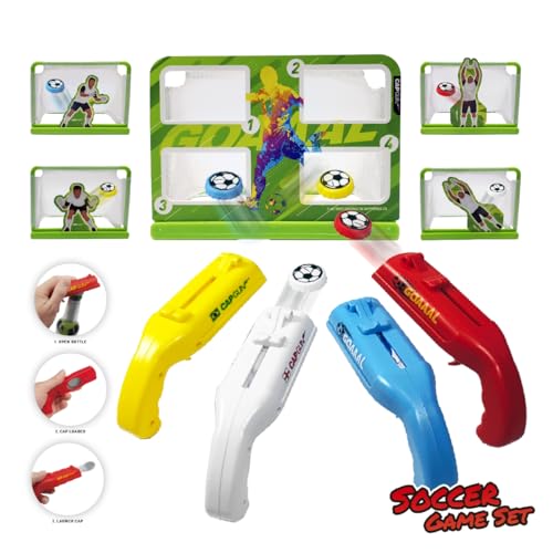 Cap Shooting Bottle Opener Gun (Blue red white yellow)