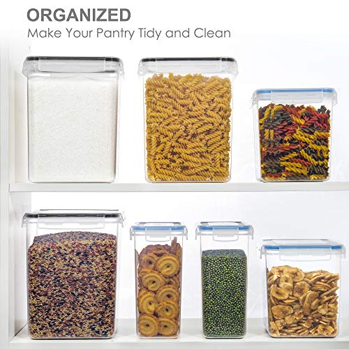Large Food Storage Containers with Lids Airtight 5.2L (5.2 L)