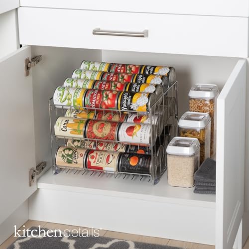 3 Tier Can Organizer (Chrome / 14.5 x 11.5 x 11 inches)