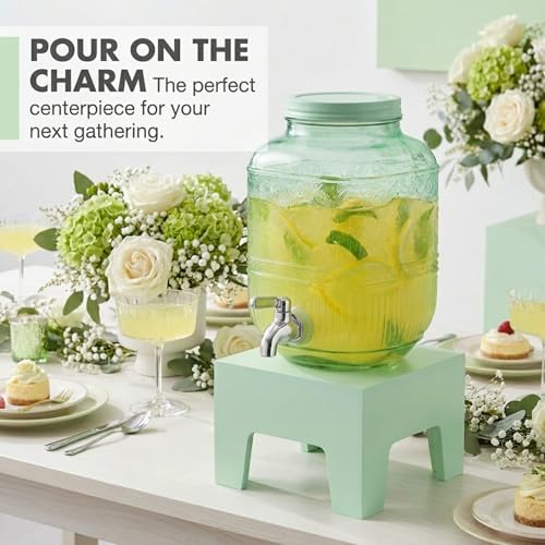 Beverage Dispenser 1 Gallon (Green)