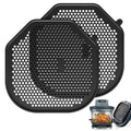 2 PCS Silicone Splatter Shields for Ninja Crispi Pro AS101CY (Black)