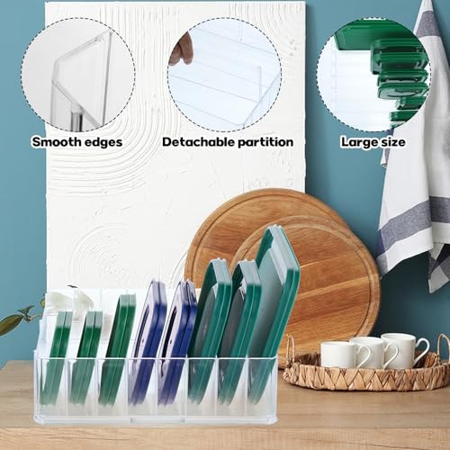 Lid Organizer for Food Storage Container