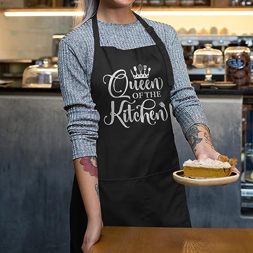 Apron for Women Queen of The Kitchen (Cooking 1)
