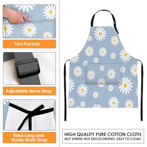 Apron with Pockets (Daisy)