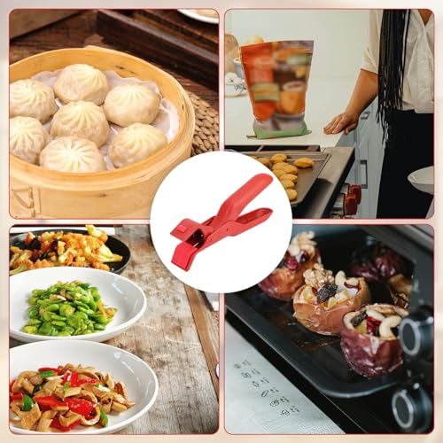 Anti Scald Bowl Holder Clips (Red)
