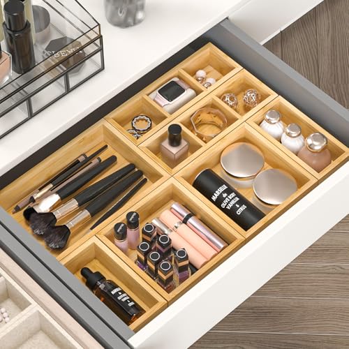 Bamboo Drawer Organizer