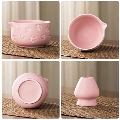 Matcha Whisk Set (Pink)