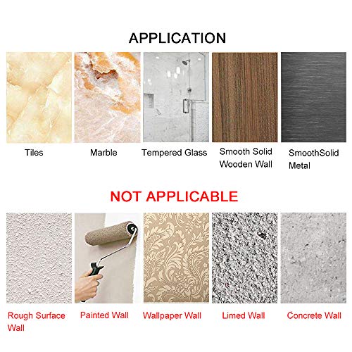 Paper Towel Holder Wall Mount with Shelf Self Adhesive (Brushed Nickel Finish / 1 Pack)